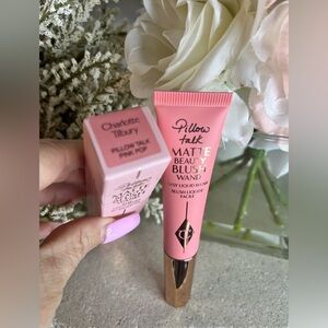 NIB - Charlotte Tilbury - Matte Beauty Blush Wand - Pillow Talk Pink Pop